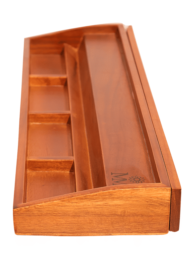 Wooden Racks With Compartment