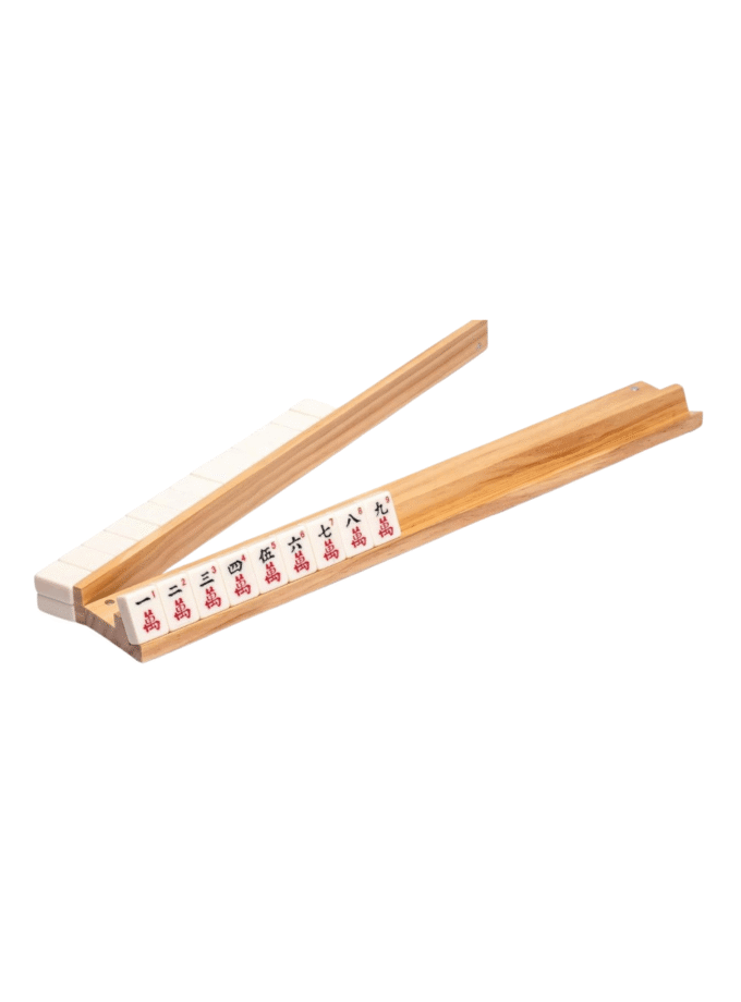 Classic Wooden Racks With Pushers ( Light Colour)