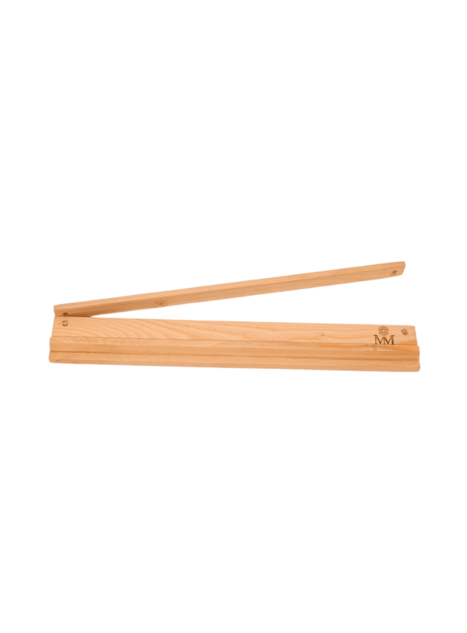 Classic Wooden Racks With Pushers ( Light Colour)