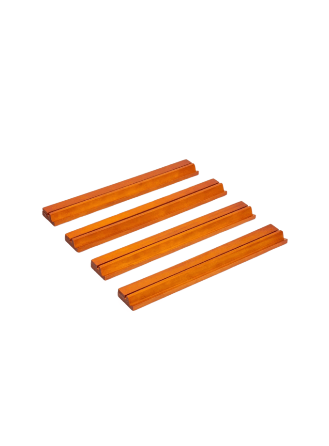 Classic Wooden Racks With Pushers ( Dark Colour)