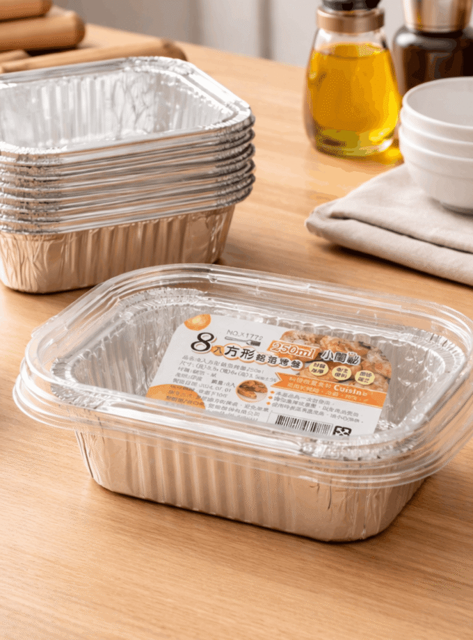 Aluminium containers