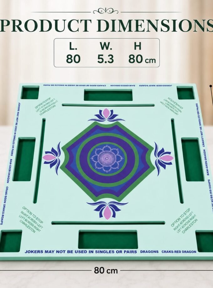 Mahjong Floating Mat Green